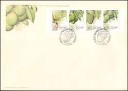 1990  Freimarken: Subtropische Früchte