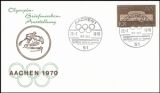 1970  Olympia-Briefmarkenausstellung in Aachen