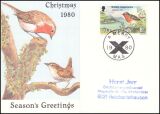 1980  Weihnachten: Rotkehlchen