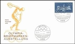 1970  Olympia-Briefmarkenausstellung in Herne