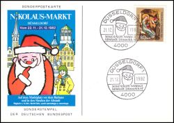 1982  Nikolausmarkt in Düsseldorf