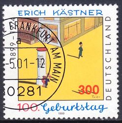 1999  100. Geburtstag von Erich Kstner