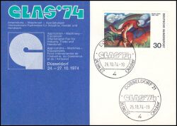 1974  Internationale Fachmesse "GLAS `74"