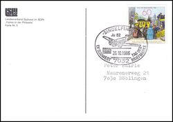 1986  Landesverband Sdwest - Tag der Briefmarke