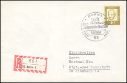 1964  Freimarken: Bedeutende Deutsche