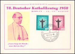 1958  Deutscher Katholikentag in Berlin
