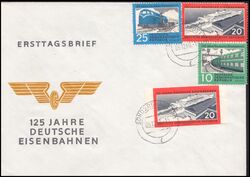 1960  125 Jahre Deutsche Eisenbahnen