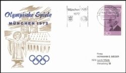 1971  Olympischen Spiele München 1972 - Werbestempel