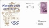 1971  Olympischen Spiele München 1972 - Werbestempel