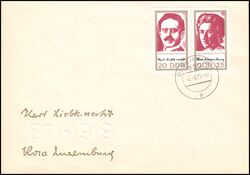1971  100. Geburtstag von Rosa Luxemburg und Karl Liebknecht