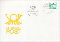1990  Freimarke: Bauwerke und Denkmäler