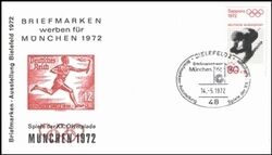 1972  Briefmarken werben für München 1972 - Bielefeld