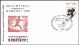 1972  Briefmarken werben für München 1972 -...