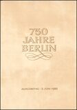 1986  750 Jahre Berlin