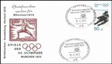 1972  Briefmarken werben fr Mnchen 1972 - Herford