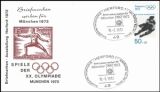 1972  Briefmarken werben für München 1972 -...