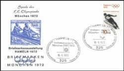 1972  Briefmarken werben für München 1972 - Hameln