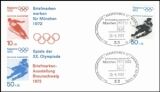 1972  Briefmarken werben für München 1972 -...
