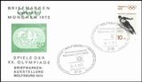 1972  Briefmarken werben fr Mnchen 1972 - Wolfsburg