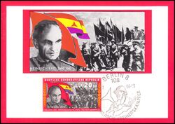 1966  Maximumkarten - Brigaden in Spanien