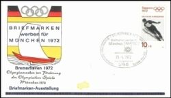 1972  Briefmarken werben fr Mnchen 1972 - Bremerhaven