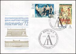 1972  Briefmarkenausstellung interartes`72