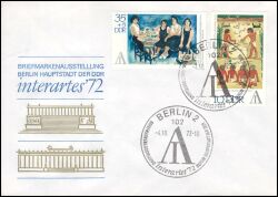 1972  Briefmarkenausstellung interartes`72