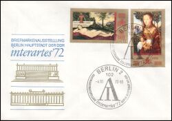 1972  Briefmarkenausstellung interartes`72