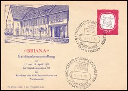 1958  Briefmarkenausstellung BRIANA