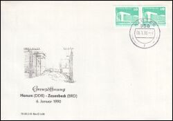 1990  Grenzöffnung Hanum (DDR) - Zasenbeck (BRD)