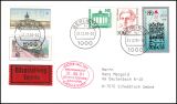 1991  Letzter Tag der Kursgültigkeit mit Mischfrankatur