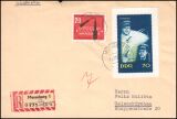 1962  Mischfrankatur auf R-Brief