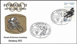 1972  Olymphila `72 in Hamburg - Briefmarkenausstellung