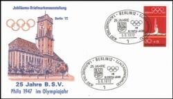 1972  Jubilums-Briefmarkenausstellung Berlin `72