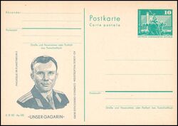 1981  Philatelie im Planetarium II - Unser Gagarin