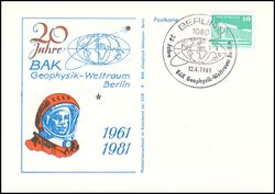 1981  20 Jahre BAK Geophysik-Weltraum