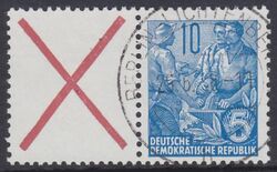 1957  Freimarken: Fnfjahrplan 578 A