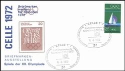 1972  Briefmarken werben für München 1972 - Celle