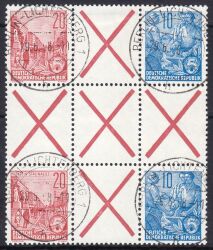 1957  Freimarken: Fünfjahrplan Hz 6