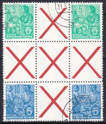 1955  Freimarken: Fünfjahrplan Hz 1
