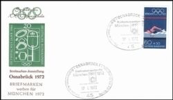 1972  Briefmarken werben für München 1972 - Osnabrück