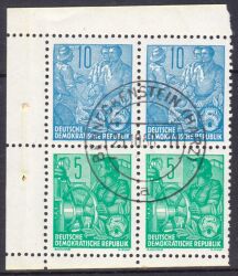 1955  Freimarken: Fnfjahrplan S 5