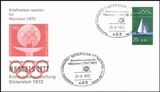 1972  Briefmarken werben fr Mnchen 1972 - Gtersloh