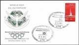 1972  Briefmarken werben fr Mnchen 1972 - Paderborn