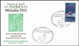 1972  Briefmarken werben für München 1972 - Kassel