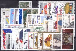 1989  Jahrgang - postfisch ohne Heftchenmarken *