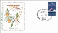 1972  Briefmarken werben für München 1972 - Rheydt