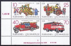 1987  Feuerwehren: Lschfahrzeuge mit DV