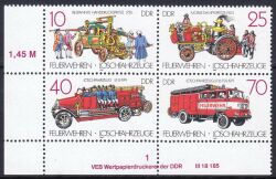 1987  Feuerwehren: Löschfahrzeuge mit DV
