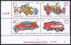 1987  Feuerwehren: Lschfahrzeuge mit DV